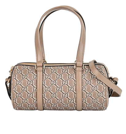 Handheld, £650, Handbags, Beige, Canvas, Front view